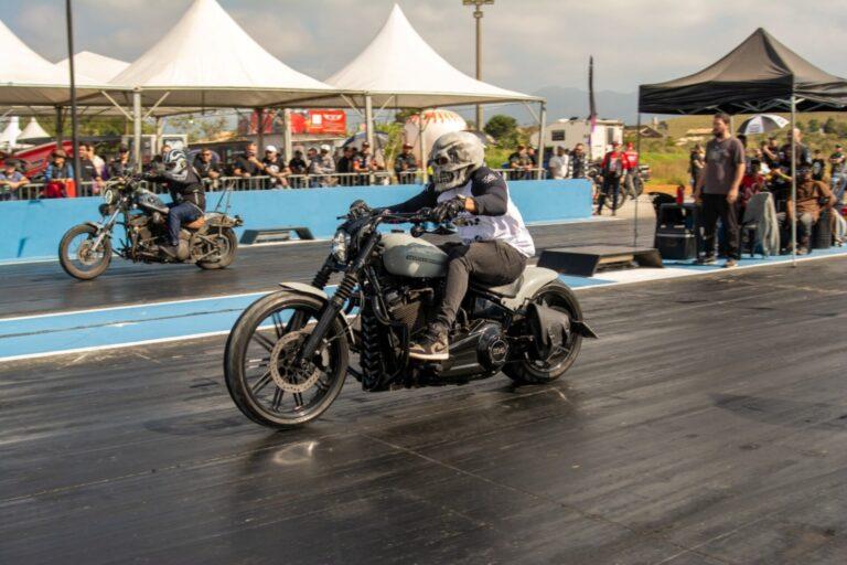 Paranaenses brilham em competição de arrancada de Harley-Davidson com cinco troféus em Tremembé