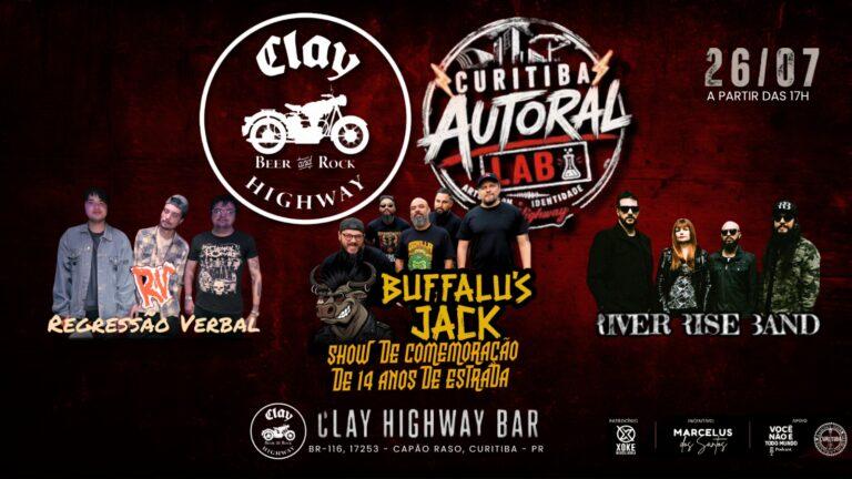 Curitiba Autoral Lab celebra o Dia dos Motociclistas com noite de rock autoral no Clay Highway Bar