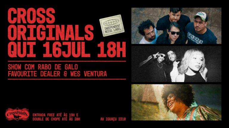 Cross Originals reúne bandas e artistas autorais de Curitiba em noite dedicada ao rock no Crossroads