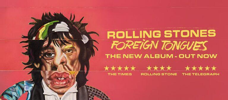 Rolling Stones lançam “Foreign Tongues”, álbum inédito com Paul McCartney, Robert Smith e participação de Charlie Watts