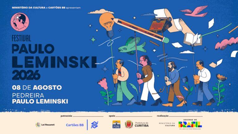 Festival Paulo Leminski 2026 anuncia line-up com Fernanda Abreu e Tulipa Ruiz