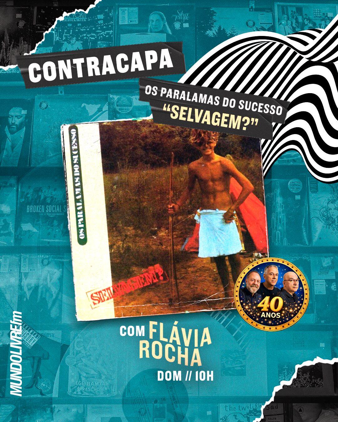 Contracapa | Os Paralamas do Sucesso – Selvagem? | 15/03/26