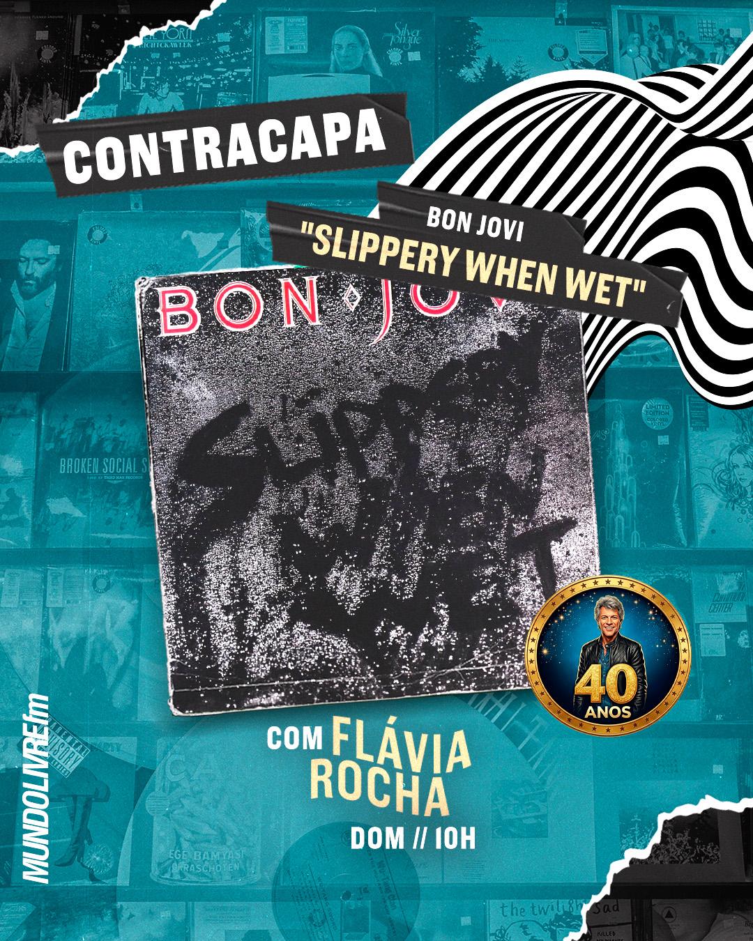 Contracapa | Bon Jovi – Slippery When Wet
