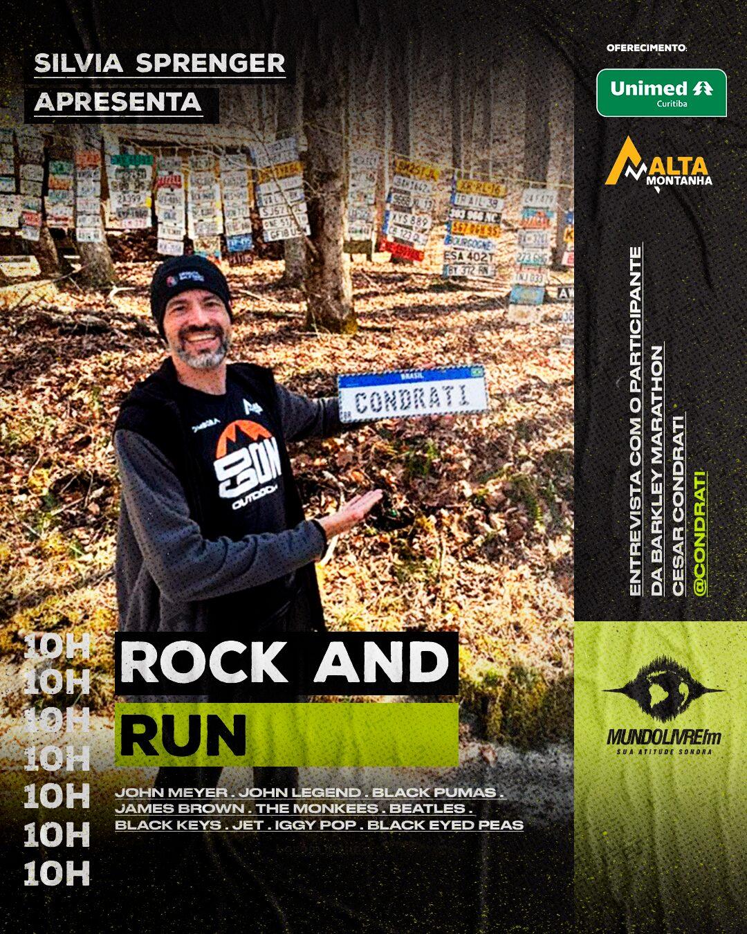 Rock and Run com Cesar Condrati | 14/02/26