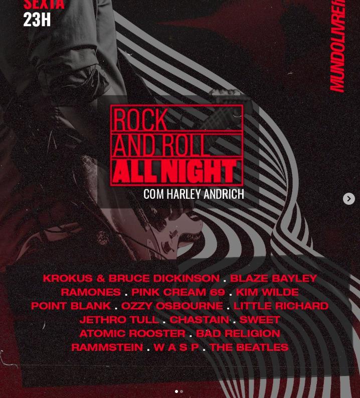 ROCK`N`ROLL ALL NIGHT 15/11/24