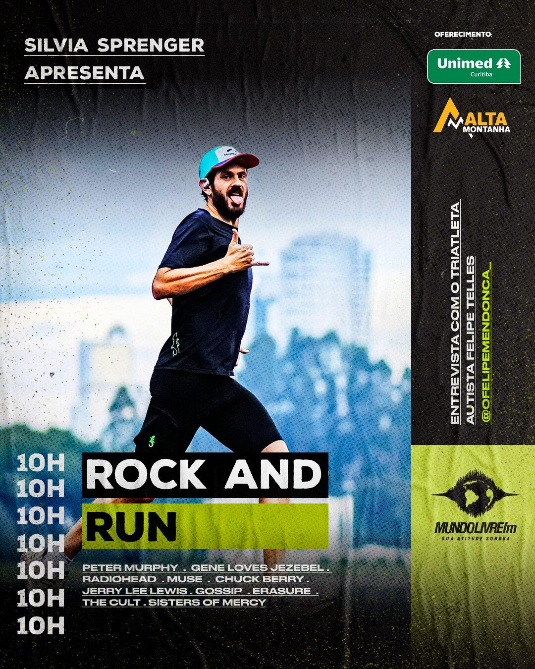 Rock and Run com o triatleta Felipe Telles | 26/04/26