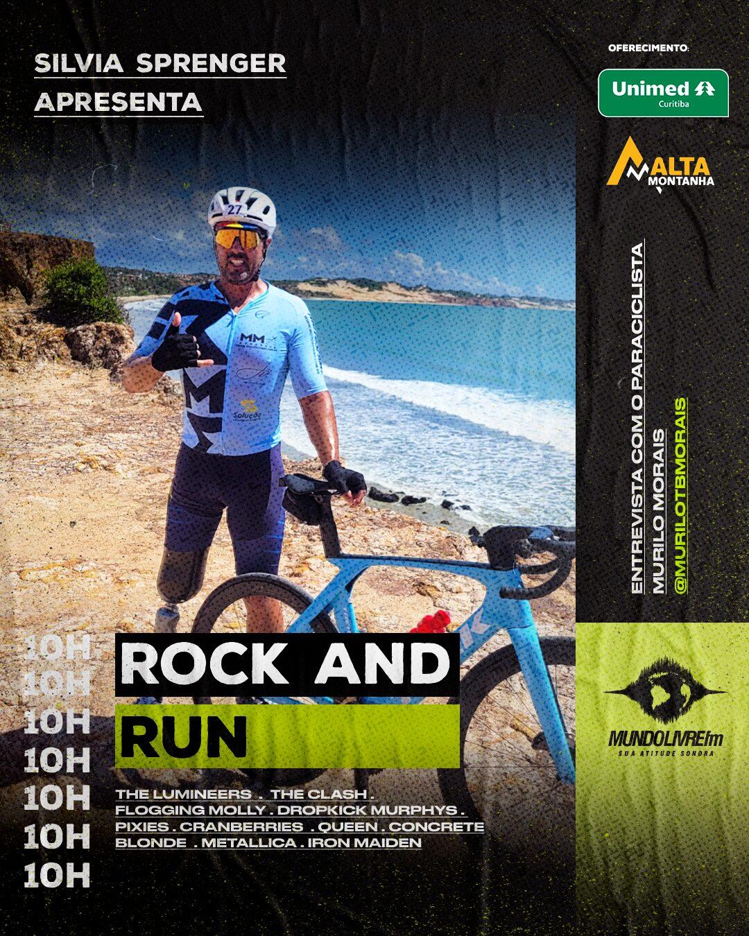 Rock and Run com o paraciclista Murilo Morais | 03/05/26