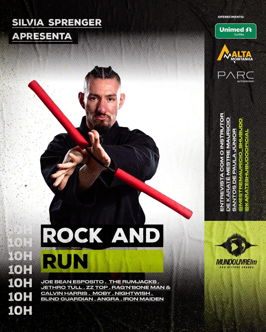Rock and Run com Mestre Mauricio Santos de Paula Júnior | 16/05/26