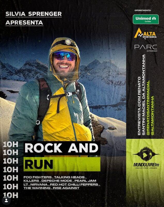 Rock And Run com Renato Santini Maciel da loja AltaMontanha | 18/07/26