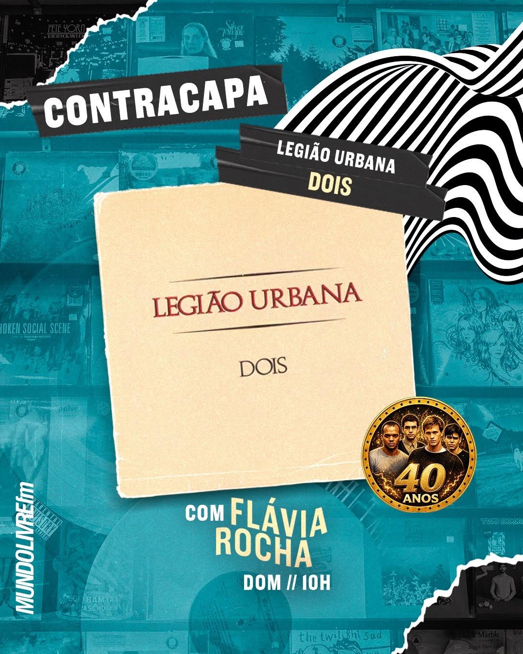 CONTRACAPA | LEGIÃO URBANA – DOIS | 07/06/26