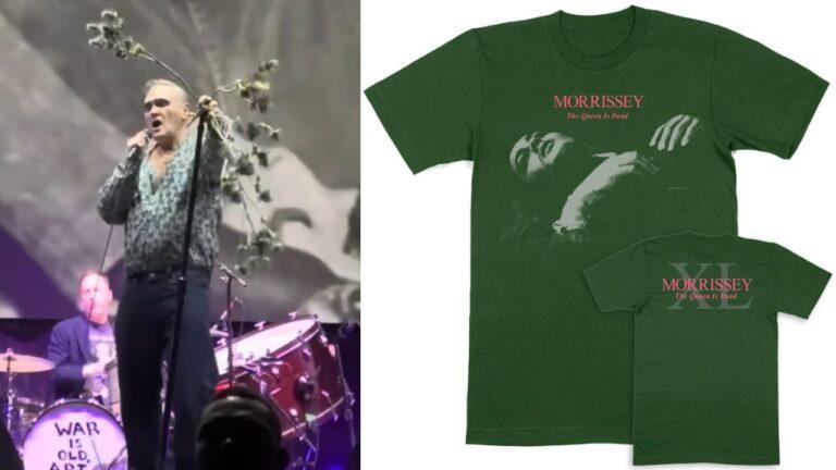 Morrissey lança camisetas inspiradas no The Smiths com seu nome no lugar da banda