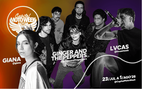 Capital Moto Week 2026 aposta em artistas revelados na internet e amplia diversidade do line-up