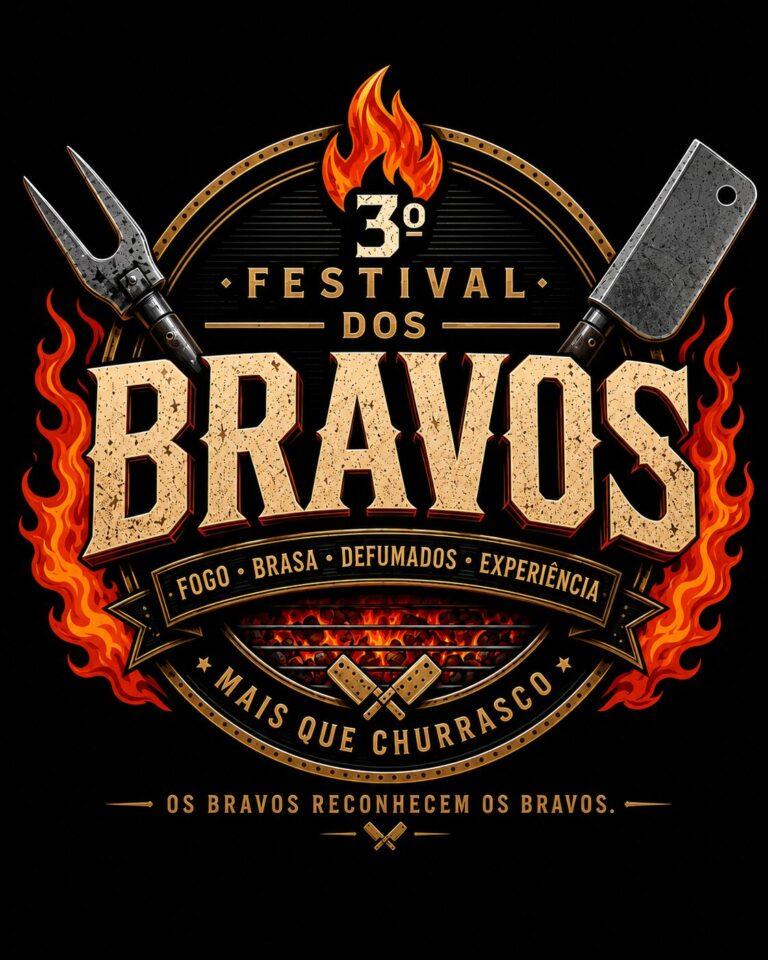 Festival dos Bravos 2026 terá mais de 15 estações de churrasco e open food em Curitiba