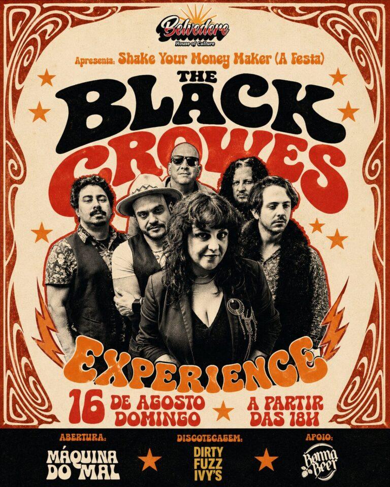 Reestreia da The Black Crowes Experience leva clássicos dos Black Crowes ao palco em Curitiba