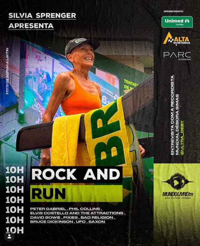 Rock And Run com a ultramaratonista Débora Simas, recordista mundial de corrida em esteira | 29/08/26