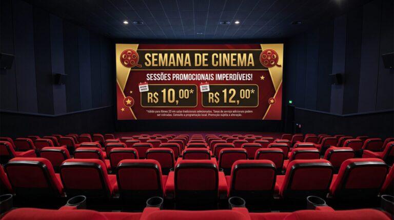 Semana do Cinema em Curitiba: veja como pagar só R$ 10 no ingresso