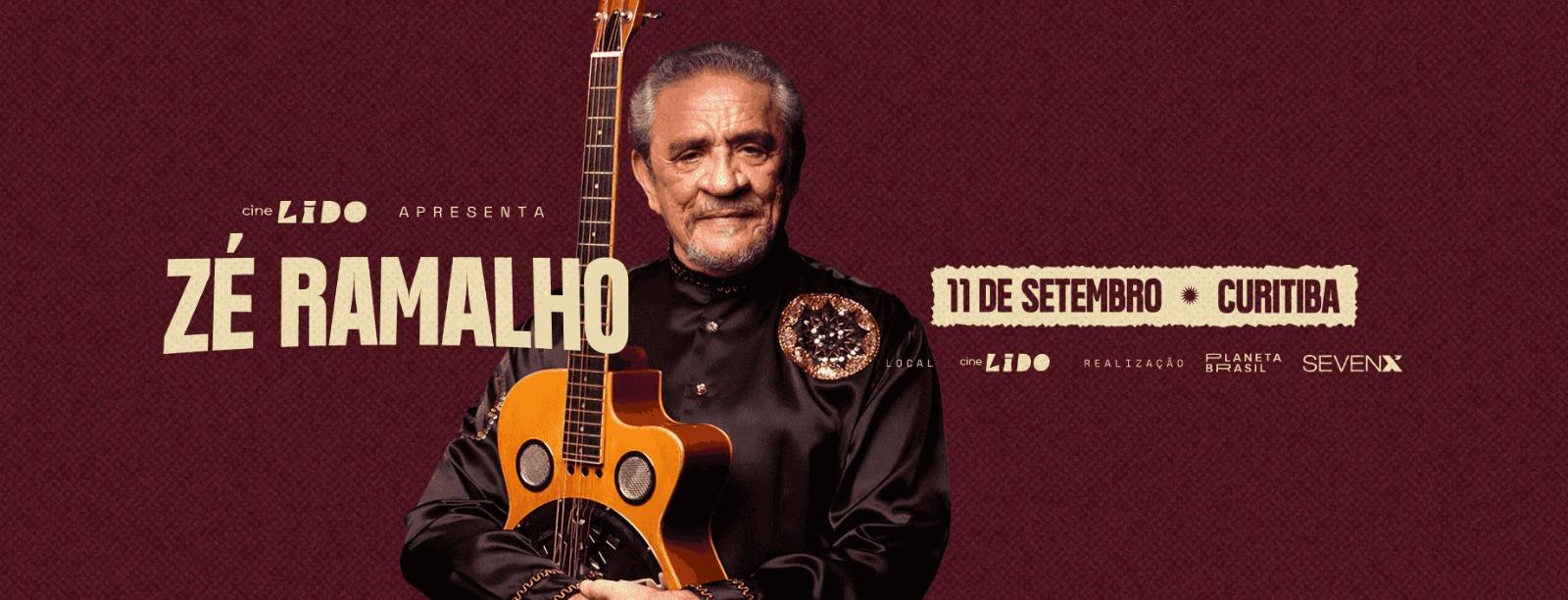ZÉ RAMALHO NO CINE LIDO EM CURITIBA