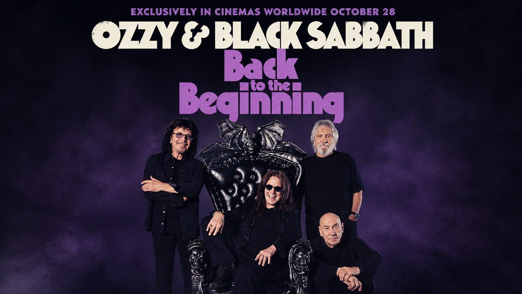 Ozzy Osbourne e Black Sabbath levam último show aos cinemas em outubro