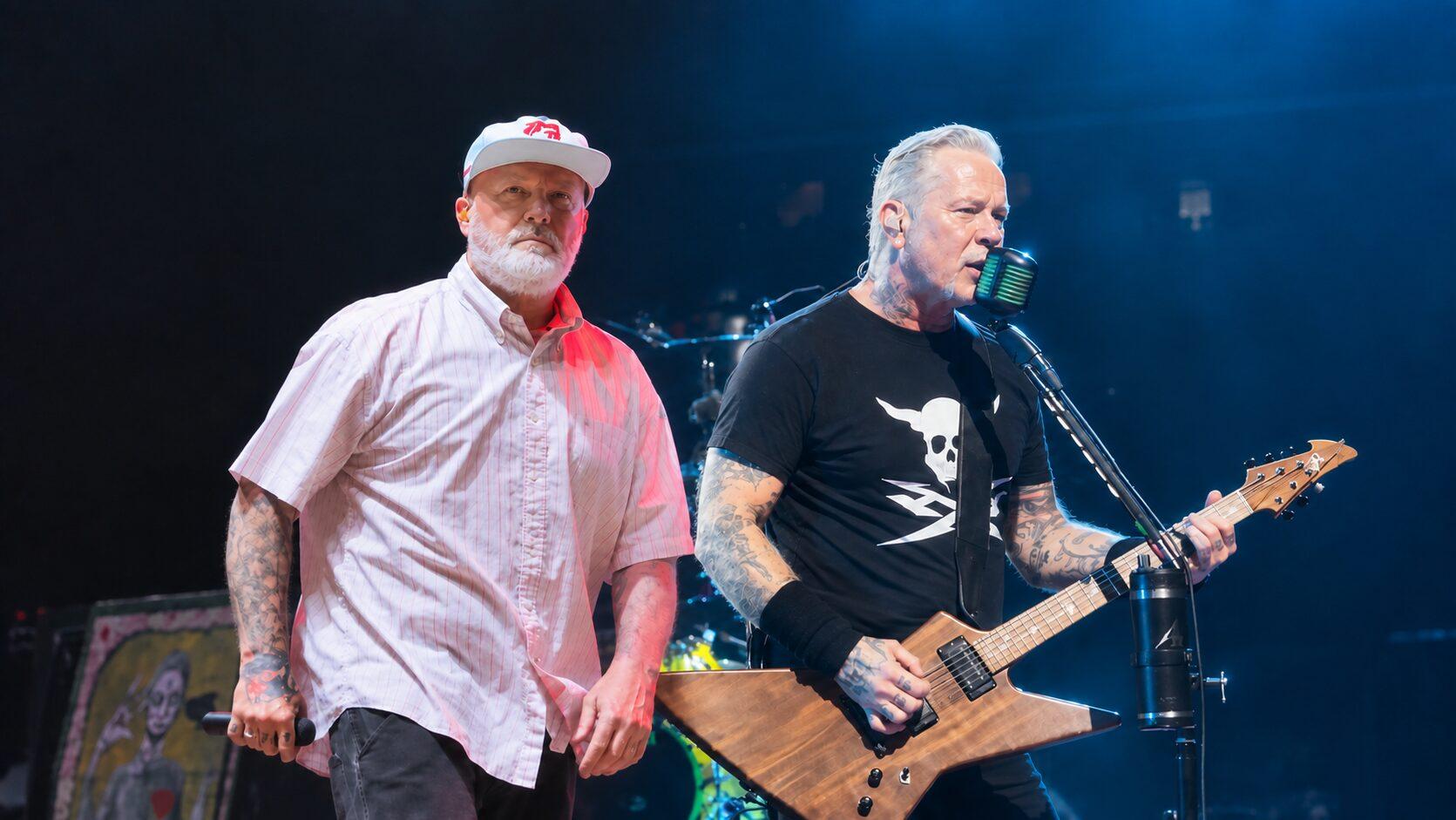 Metallica leva Limp Bizkit para nova etapa da turnê M72 em 2027