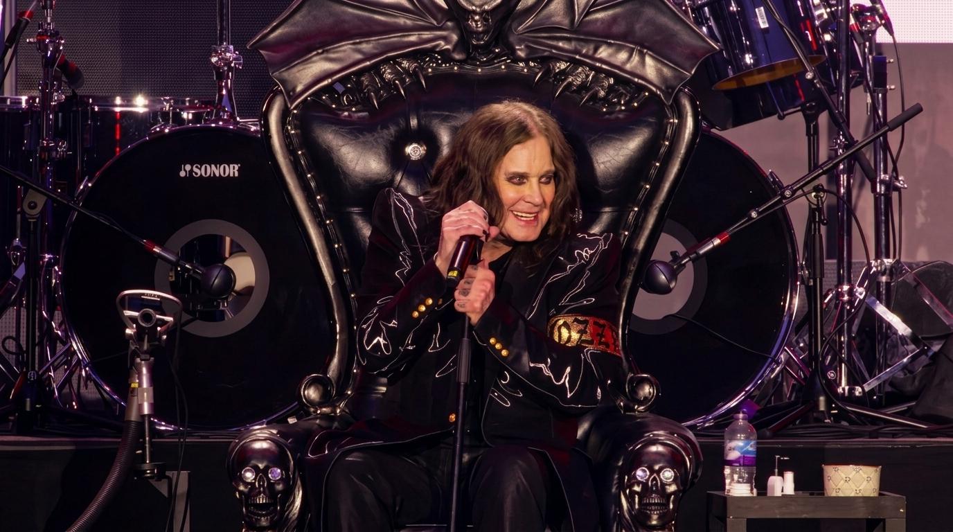Ozzy Osbourne se emociona com fãs no trailer de seu último show com Black Sabbath
