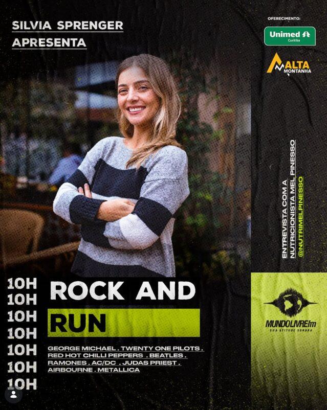 Rock And Run com a nutricionista Mel Pinesso ...