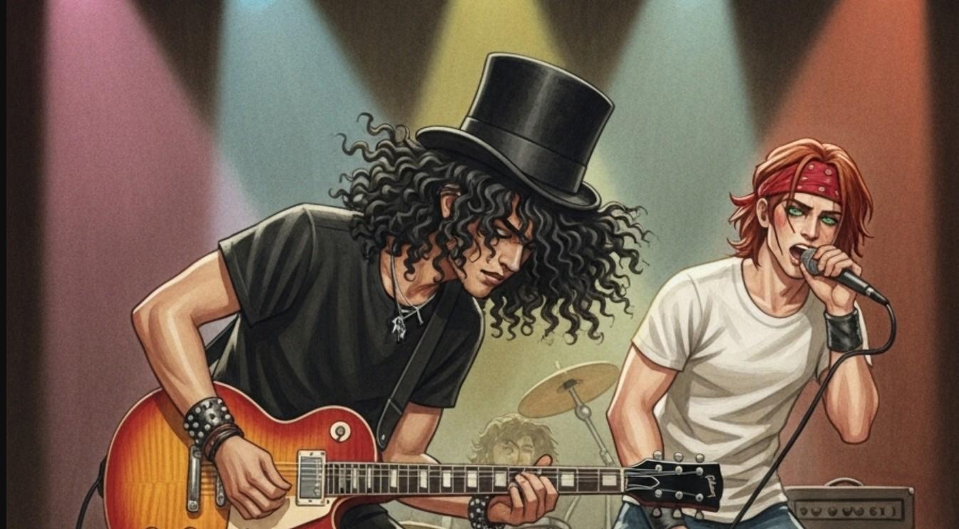 Era Uma Vez em um Mundo Livre… Guns N’ Roses
