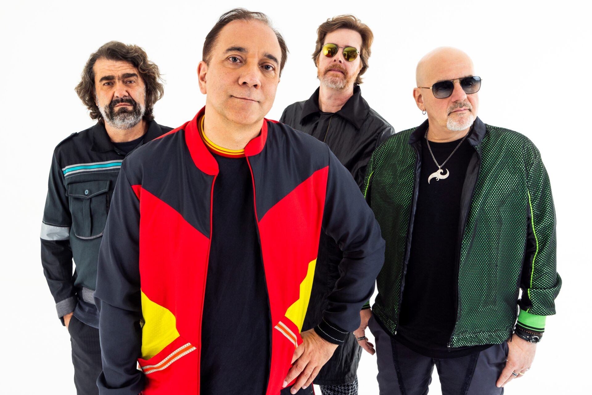 Banda Biquini durante divulgação da turnê A Vida Começa Aos 40