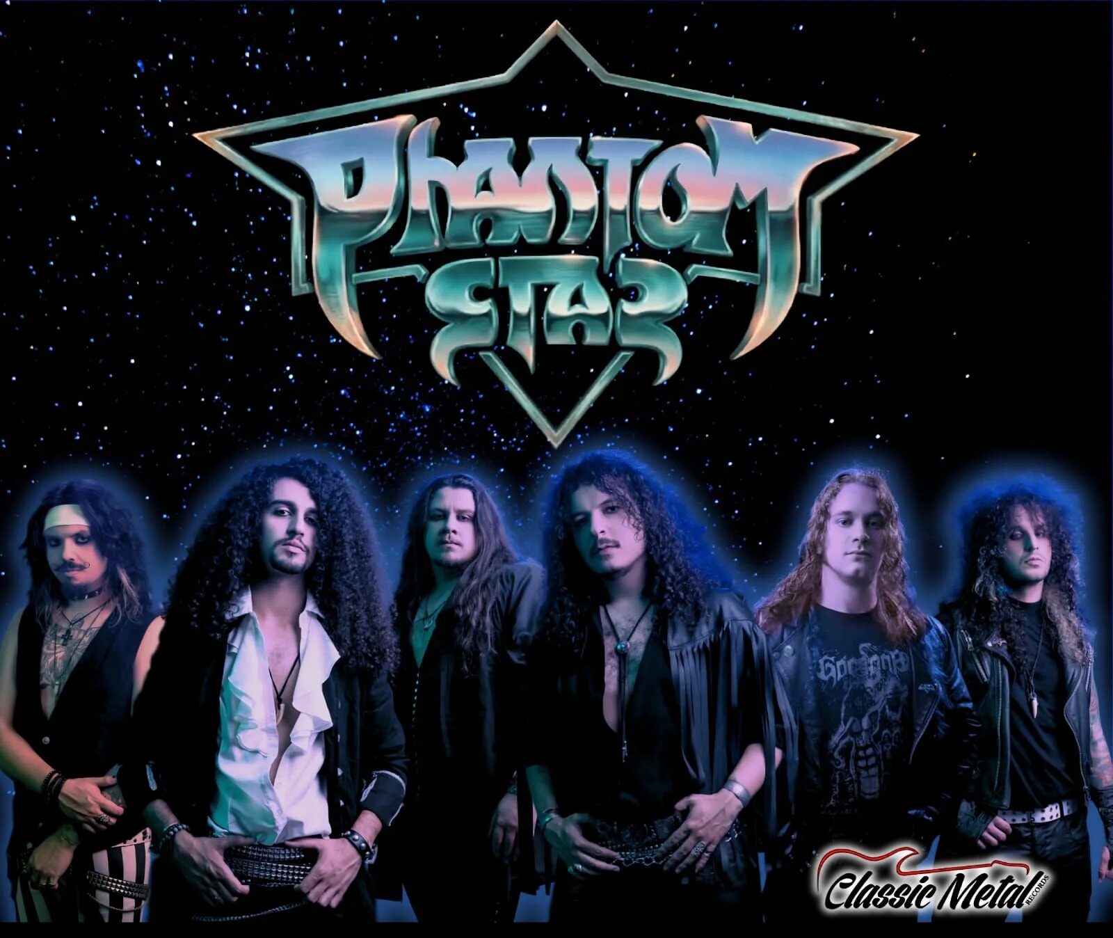 Integrantes da banda brasileira Phantom Star em divulgação do novo projeto de heavy metal atmosférico
