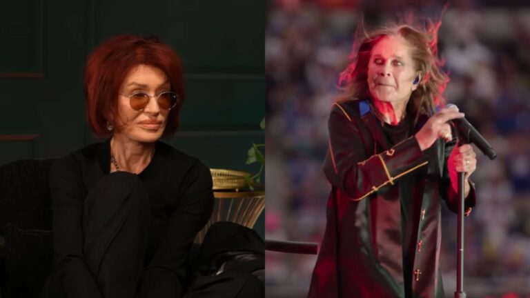 Sharon Osbourne durante vídeo defendendo o projeto de avatar de IA de Ozzy Osbourne.