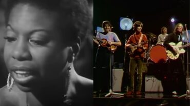 Os Beatles durante sessão de fotos em 1966, período citado nas declarações de Nina Simone sobre o sucesso da banda.