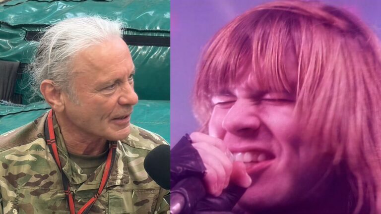 Bruce Dickinson durante apresentação do Iron Maiden, vocalista relembra o erro que considera ter cometido ao deixar a banda em 1993.