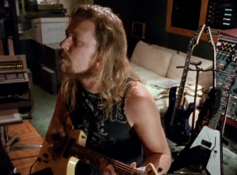 Metallica durante a era do Black Album em 1991