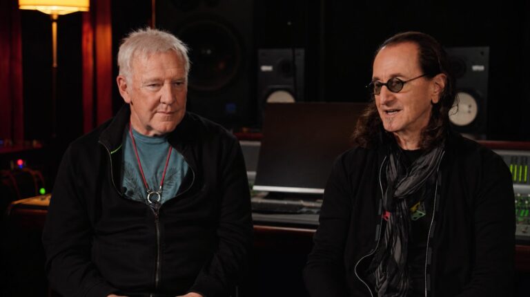 Volta do Rush com Alex Lifeson, Geddy Lee e Anika Nilles