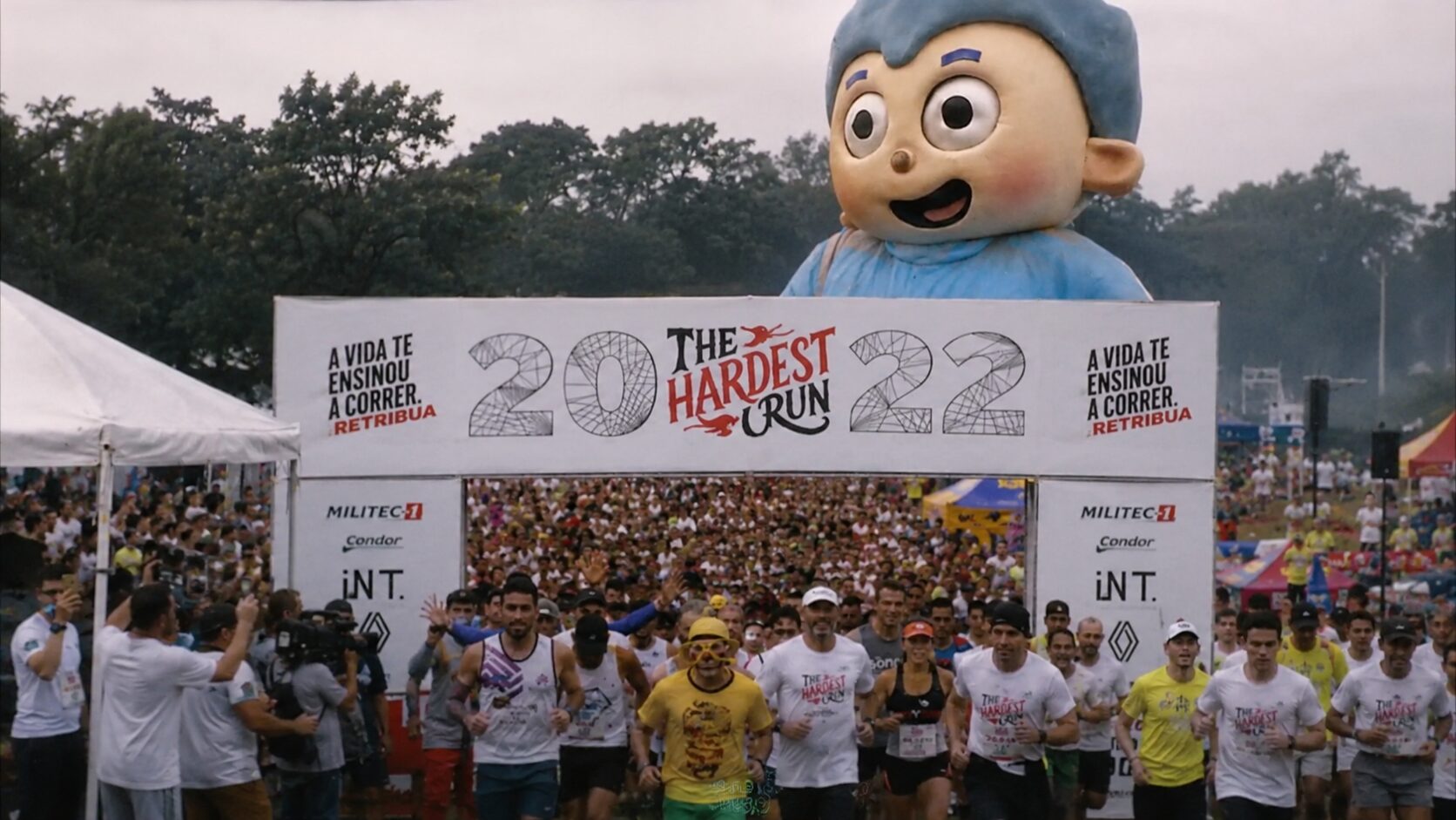 The Hardest Run 2026 em Curitiba terá dois dias de programação e arrecadação para o Hospital Erastinho